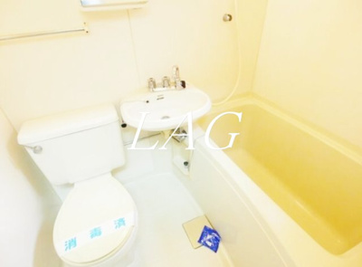 【浴室】 | コーポさくら | お風呂です。