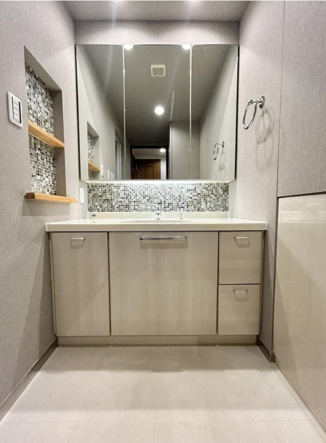 クリオ市ヶ尾弐番館【仲介手数料無料】の独立洗面台