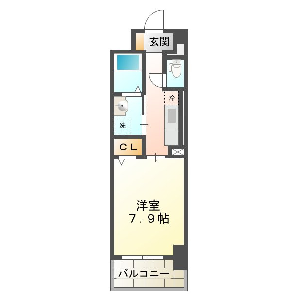 プラサーダ朝霧の間取り