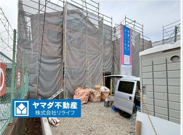 クワイエ　大垣市平町第２　全4区画分譲の外観|「現地（2026年1月13日）撮影」　
■外観写真　
■ヤマダ不動産　株式会社リライフ　