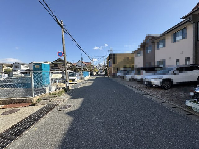 【その他】 | 福岡市南区西長住2丁目2期　1号棟（全5棟）【仲介手数料無料・0円】 | 現地写真。前面道路です。