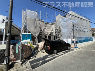 【外観】 | 現地写真。プラス不動産販売なら、現場の全ての棟をまとめてご見学頂けます。