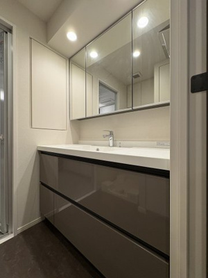 【洗面所】 | パークアクシス赤坂山王 | ※写真は同タイプ住戸です。