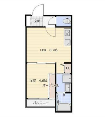 クレールソフィア【キャッシュバック対象物件】の間取り