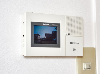 【セキュリティ】 | フェスタ山崎 | カラーモニター付インターホン