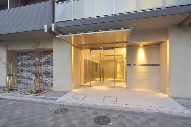 グランシアタワー亀戸のエントランス