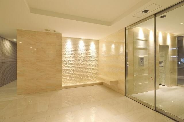 グランシアタワー亀戸のエントランス