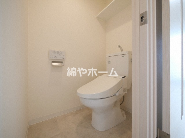 S-FORT難波西のトイレ|清潔感のあるトイレです