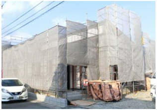 佐賀市南佐賀1丁目1期2号棟の外観|現在建築中♪