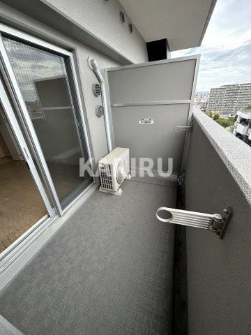 エスリード京橋ステーションプラザのバルコニー