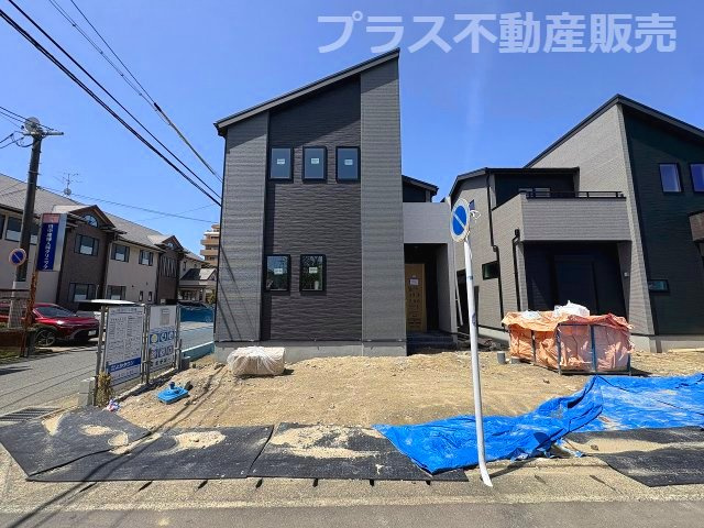 【外観】 | 福岡市南区西長住2丁目2期　2号棟（全5棟）【仲介手数料無料・0円】 | 建築中の物件は、お近くのモデルハウスも一緒にご覧頂けます。