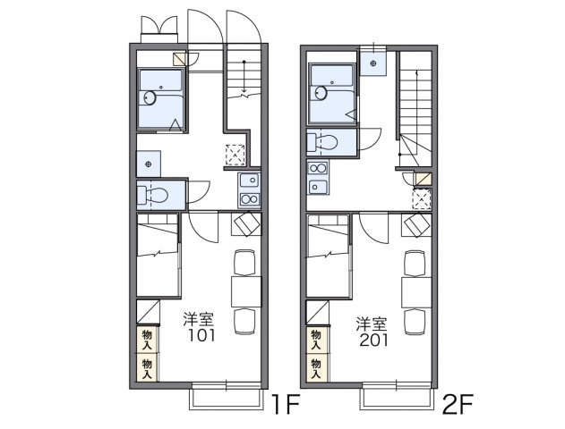 【間取り】 | レオパレスアルテイル | 画像2