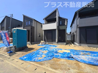 【外観】 | 建物完成。ご内覧は可能です。ご見学はプラス不動産販売にお任せ下さい。