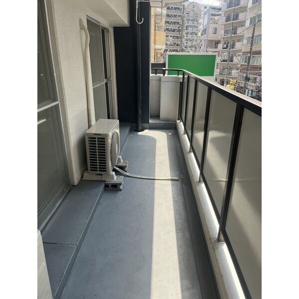 同心サワダハイツのバルコニー