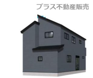 【外観】 | 福岡市南区西長住2丁目2期　5号棟（全5棟）【仲介手数料無料・0円】 | 完成イメージの外観パースです。