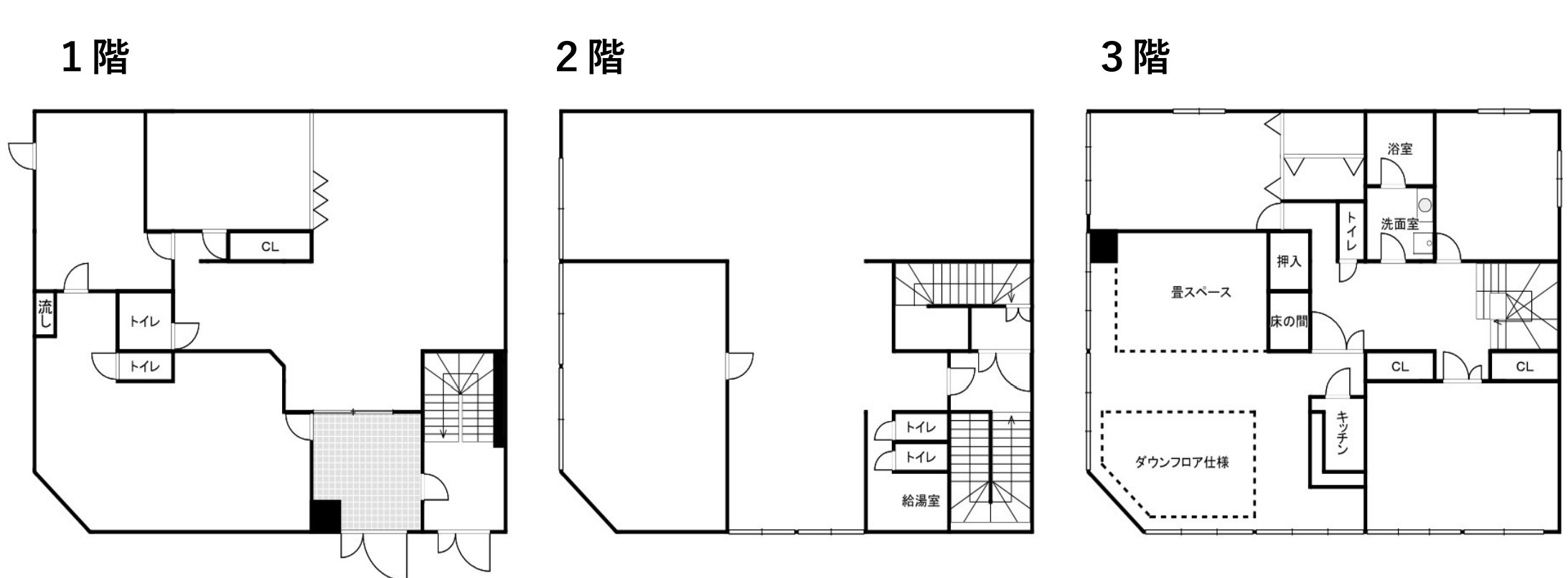 【京都市南区西九条1棟商業ビル】「十条駅徒歩6分」の間取り