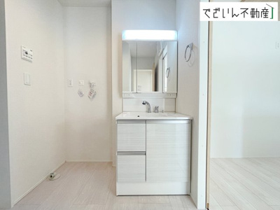 【独立洗面台】 | GRAFARE久喜市久喜東10期　新築住宅 | ≪9号棟≫
現地(2026年4月撮影)