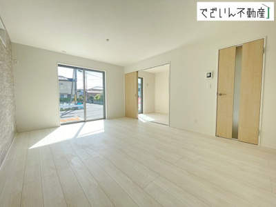 【居間・リビング】 | GRAFARE久喜市久喜東10期　新築住宅 | ≪9号棟≫
現地(2026年4月撮影)
