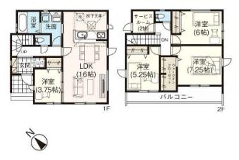 【間取り】 | GRAFARE久喜市久喜東10期　新築住宅 | ≪9号棟≫