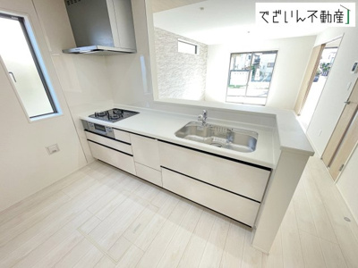 【キッチン】 | GRAFARE久喜市久喜東10期　新築住宅 | ≪9号棟≫
現地(2026年4月撮影)