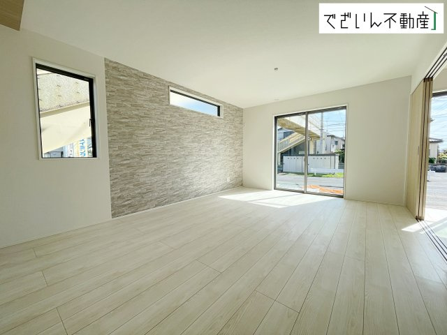 【居間・リビング】 | GRAFARE久喜市久喜東10期　新築住宅 | ≪9号棟≫
現地(2026年4月撮影)