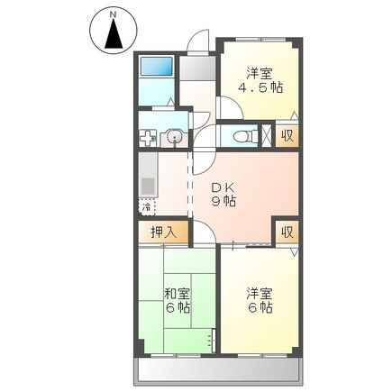 プリネールの間取り