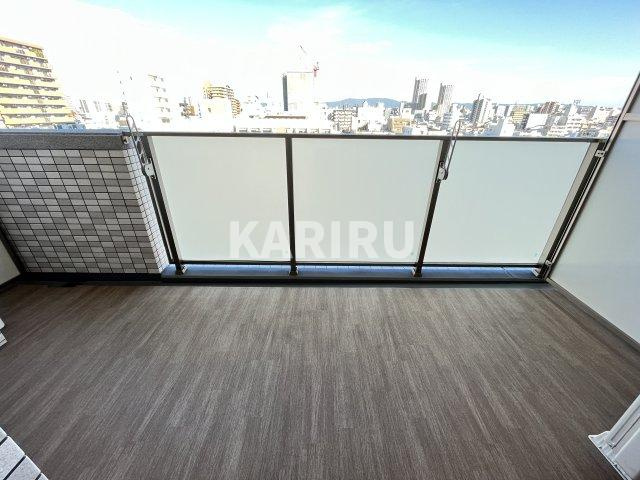 プレジオ都島ASIANのバルコニー