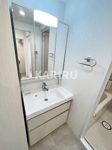 プレジオ都島ASIANの洗面所