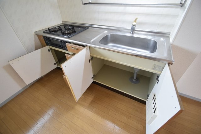 第４ラフィーネのキッチン|キッチン収納