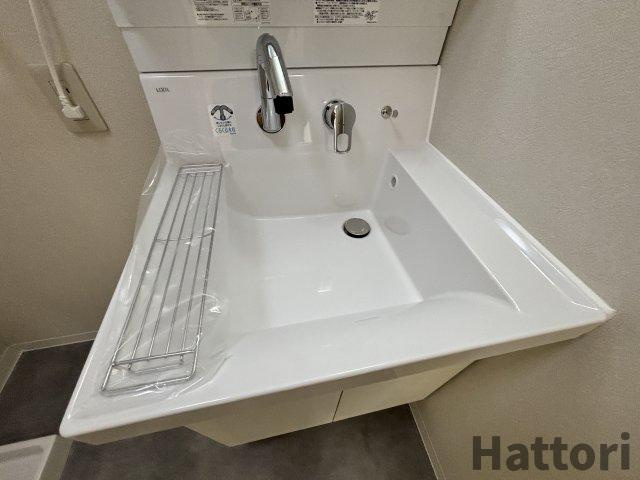 久保ビルの洗面所