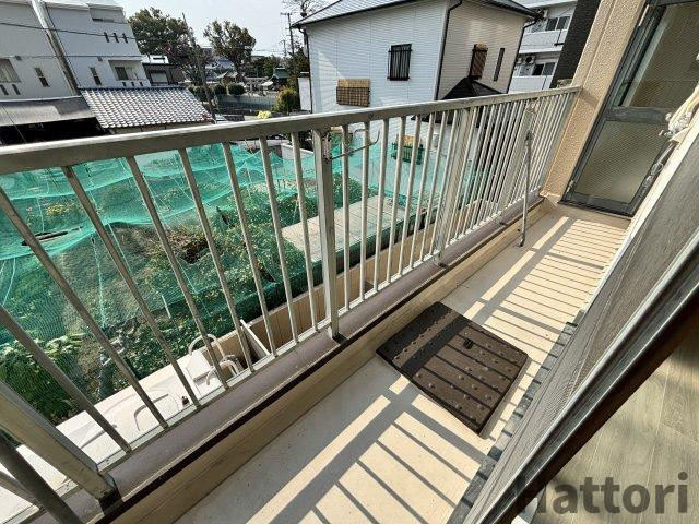 久保ビルのバルコニー