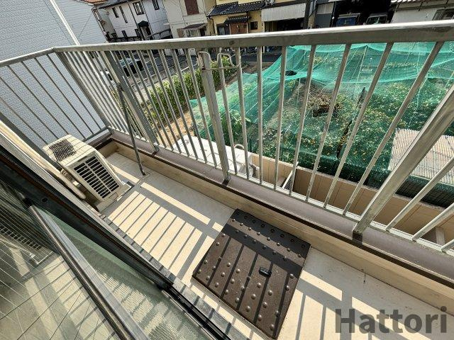 久保ビルのバルコニー