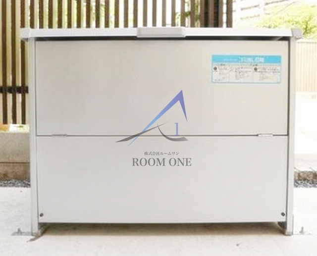 フォーリア加賀のその他共用部分|敷地内ごみ置き場です。