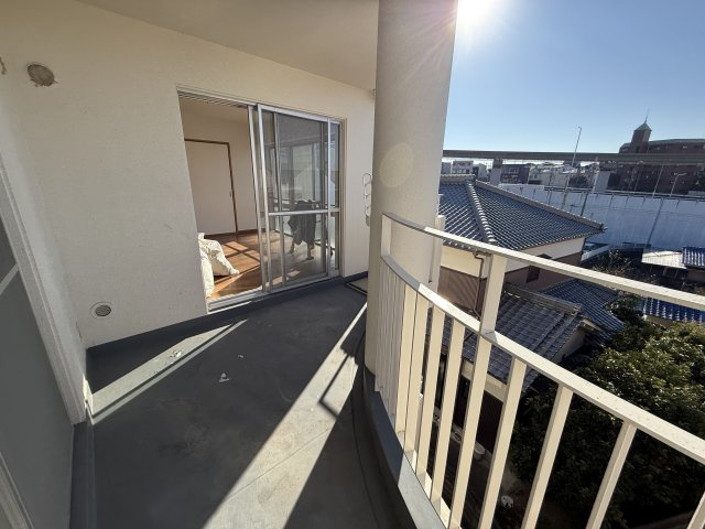 ハセはなみずきのバルコニー