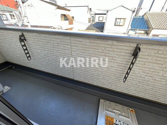 エステイトE森ノ宮のバルコニー|三階のバルコニーです。