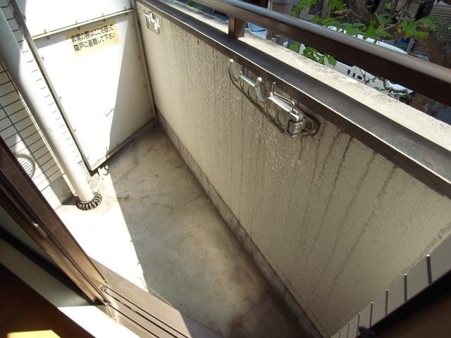 パールマンション白山のバルコニー