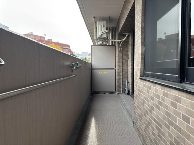 ライオンズマンション乃木坂のバルコニー