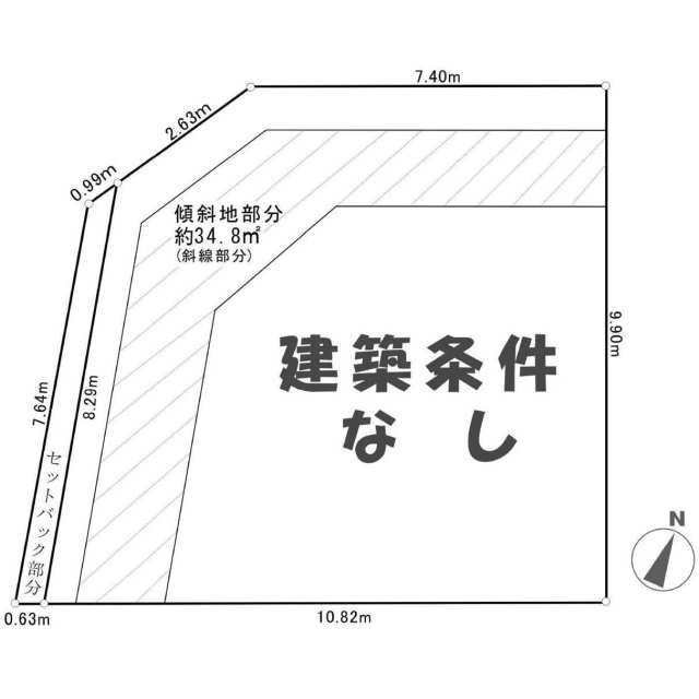 杉並区善福寺2丁目　建築条件無し売地の区画図|区画図

現地ご見学希望・資料請求などお気軽にお問い合わせ下さい！
03-5990-5201