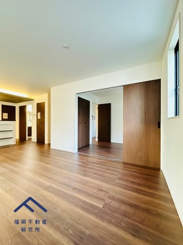 鳥栖市桜町　戸建ての居間・リビング