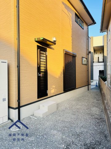 鳥栖市桜町　戸建ての庭