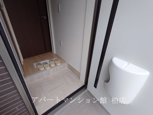 グリーンビレッジⅦの玄関
