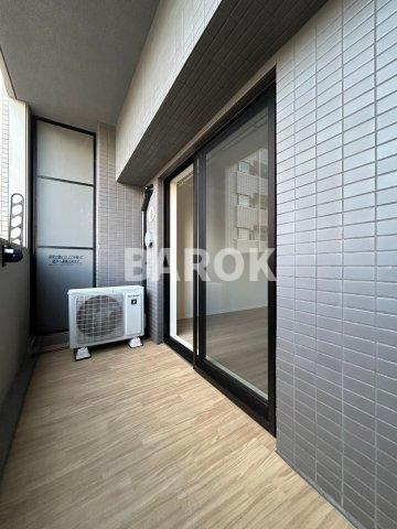 エンクレスト香椎参道のバルコニー