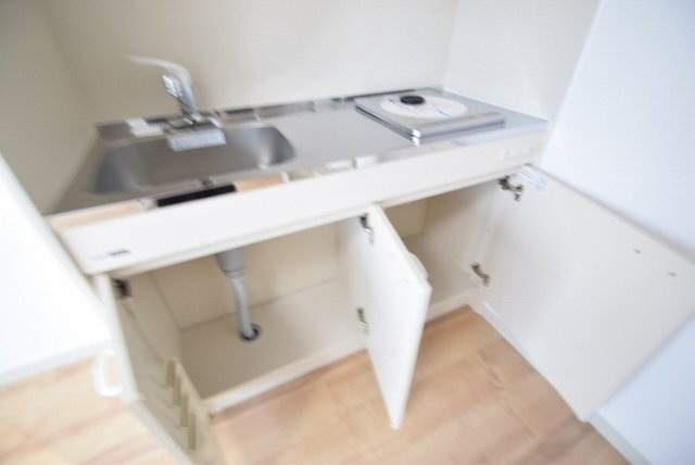 トレーフルのキッチン|キッチン下部収納