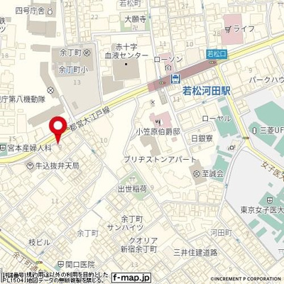 【地図】 | コスモグレイス新宿