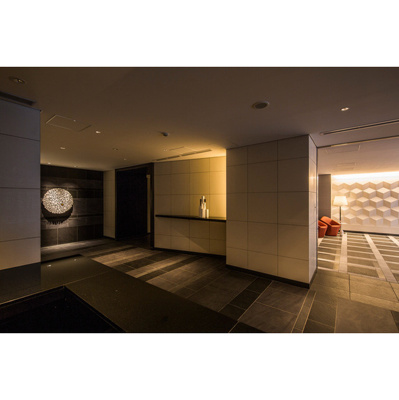 【エントランス】 | パークハビオ赤坂タワー | ｴﾝﾄﾗﾝｽ（2019.12撮影）