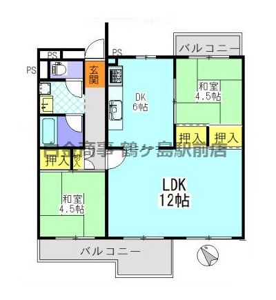 若葉台第一住宅の間取り