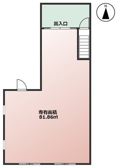 足立区足立１丁目の店舗一部