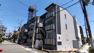 【外観】 | カテナ豊里 | 閑静な住宅街にあるマンションです