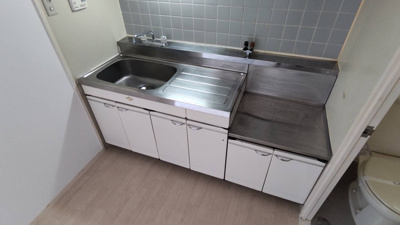 【キッチン】 | カテナ豊里 | 収納豊富なキッチンです