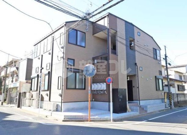 ハーモニーテラス中村南の外観|★★ネット無料　収納階段のデザイナーズ物件です★★